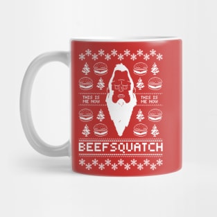 Ugly Holiday Beefsquatch Mug